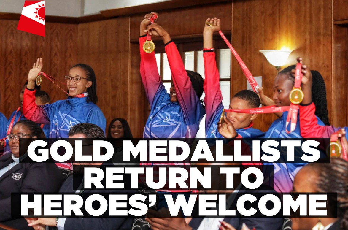 Vice President welcomes Special Olympics gold medallists home