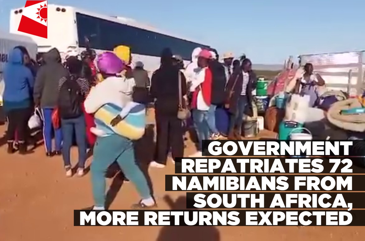 Government repatriates 72 Namibians from South Africa, more returns expected