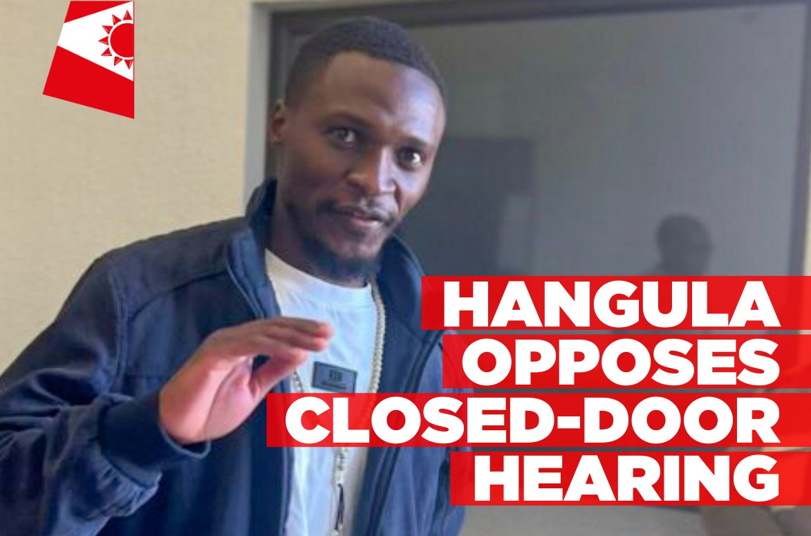 Terrorism accused Hangula opposes secret court hearing