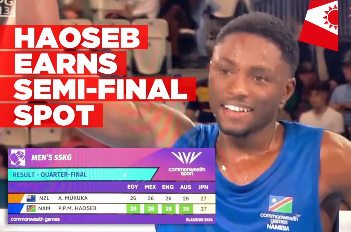 Philip Haoseb guarantees Namibia boxing medal with Commonwealth Games semi-final berth