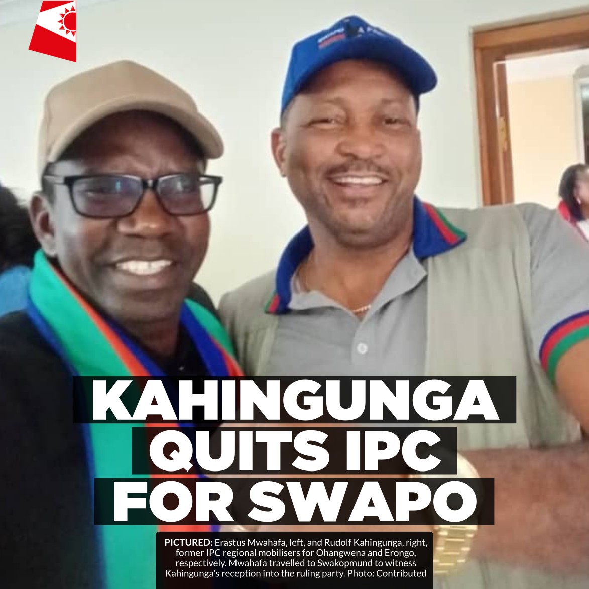 Another IPC regional mobiliser quits and joins SWAPO