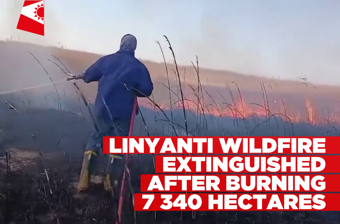 Linyanti wildfire extinguished after burning 7 340 hectares