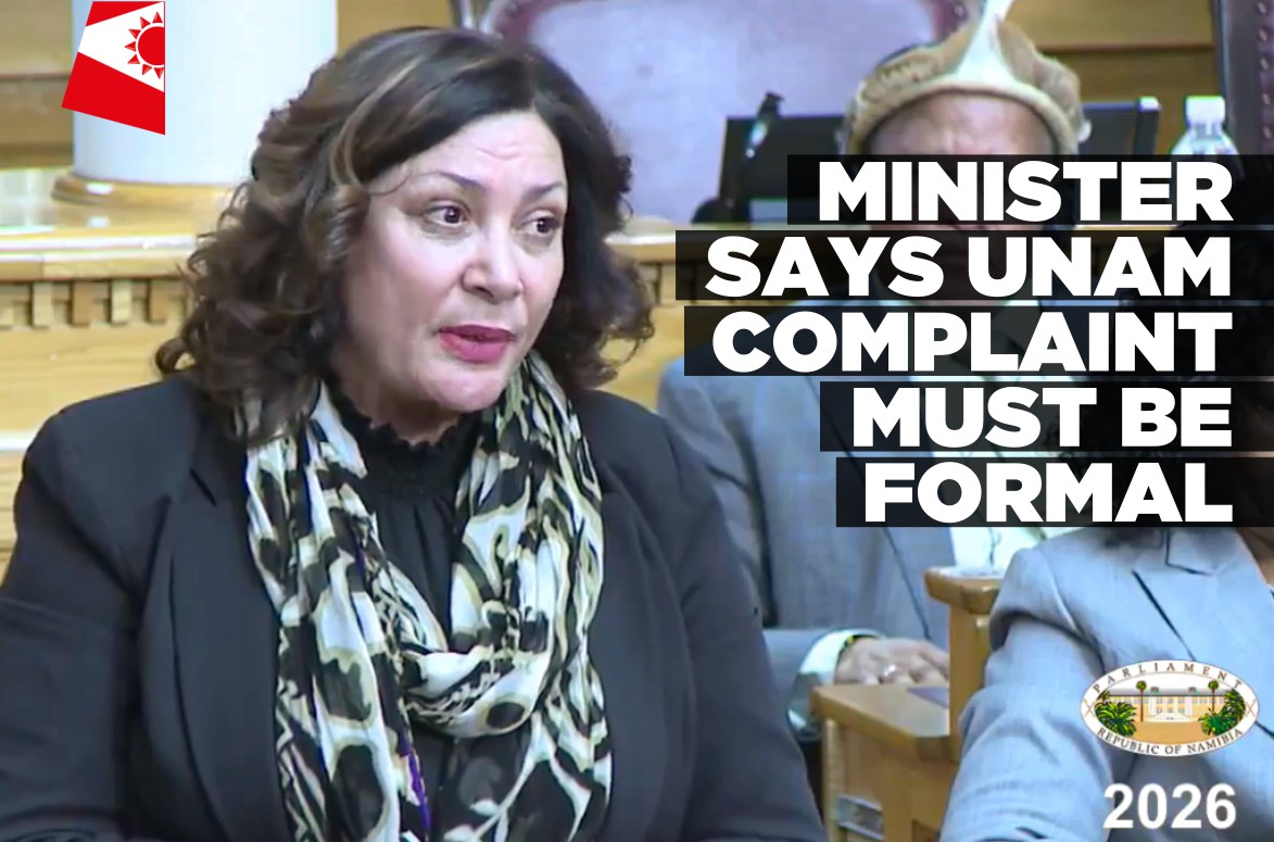 Education ministry will investigate UNAM corruption allegations only if formal complaint is submitted, Steenkamp says