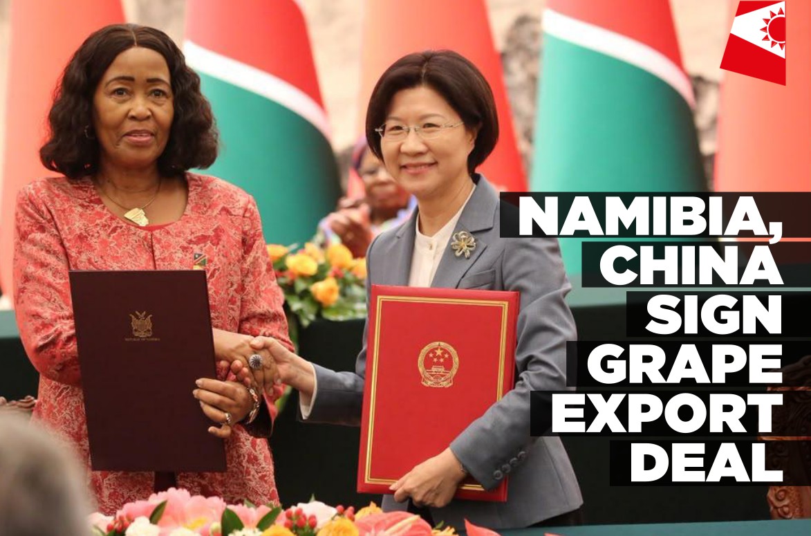 Namibia and China sign grape export protocol
