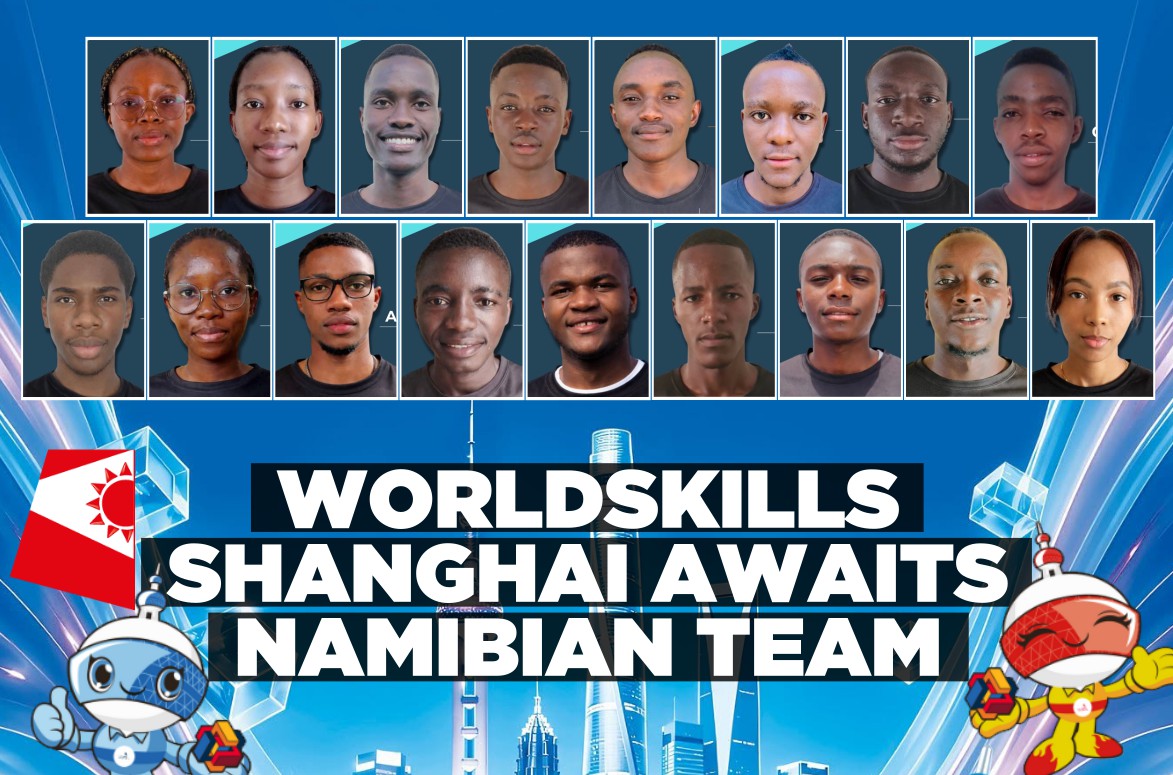 Namibia sends 17 young talents to WorldSkills Shanghai 2026