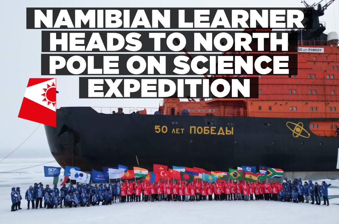 Namibian learner wins place on Rosatom North Pole expedition