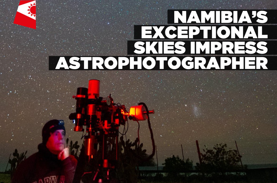 Astrophotographer highlights Namibia’s dark skies and space research during Kalahari expedition