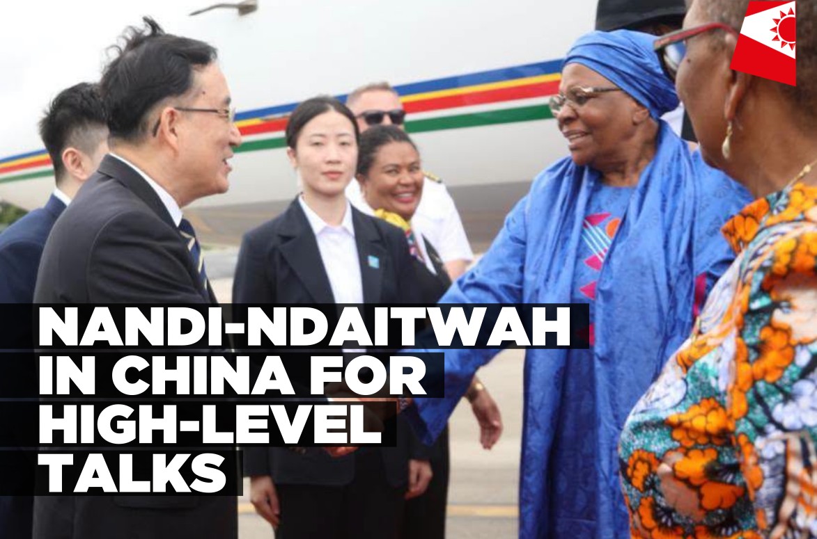 President Nandi-Ndaitwah arrives in China for State Visit
