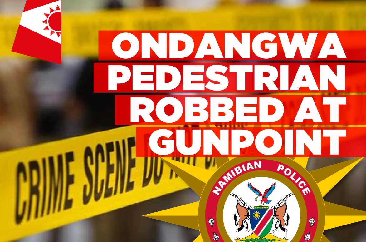 Pedestrian robbed by male suspect and female accomplice