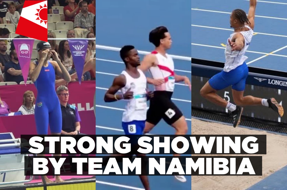 Team Namibia records new marks and advances at Glasgow Commonwealth Games