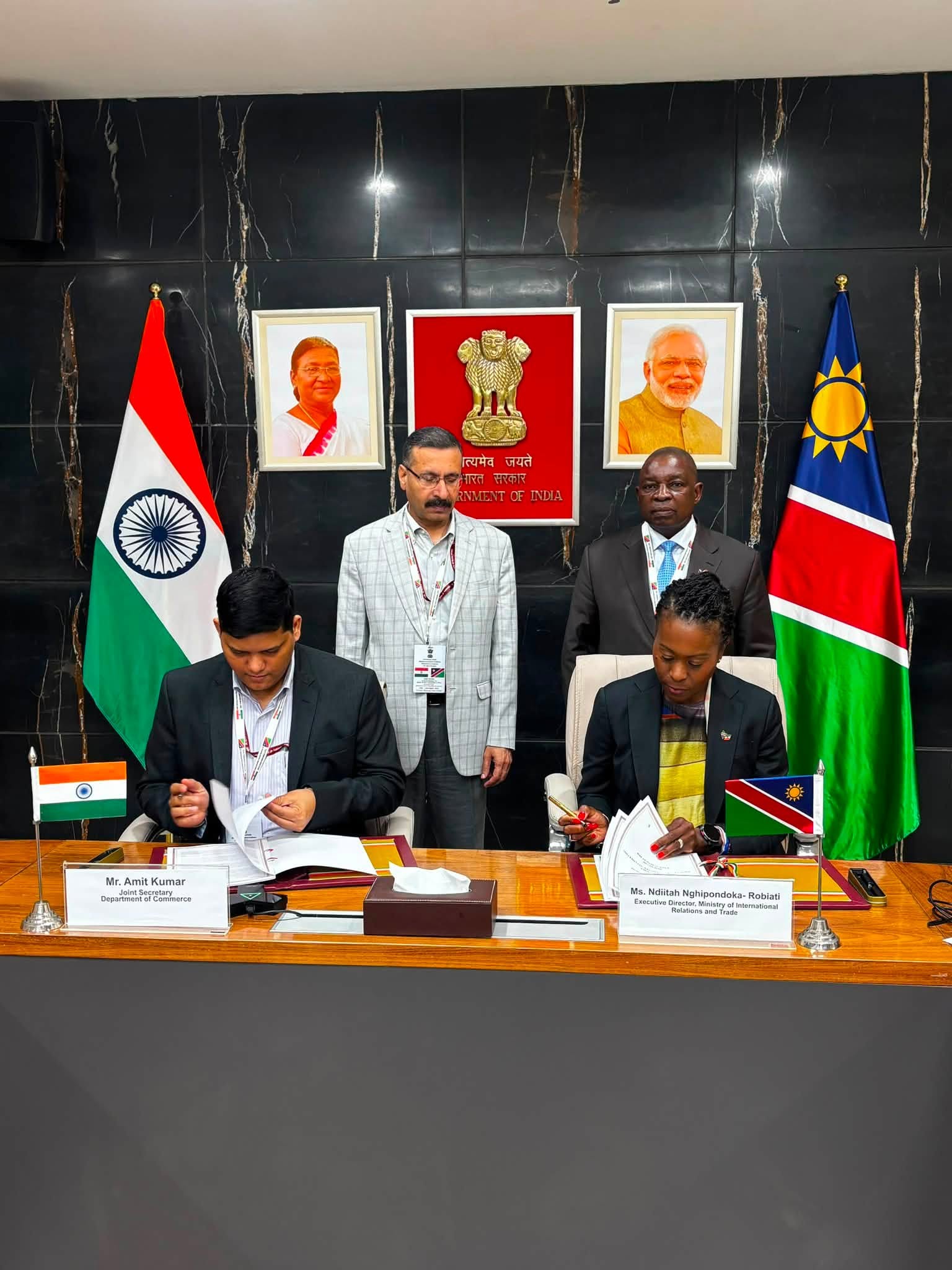 Namibia and India deepen trade, critical minerals cooperation