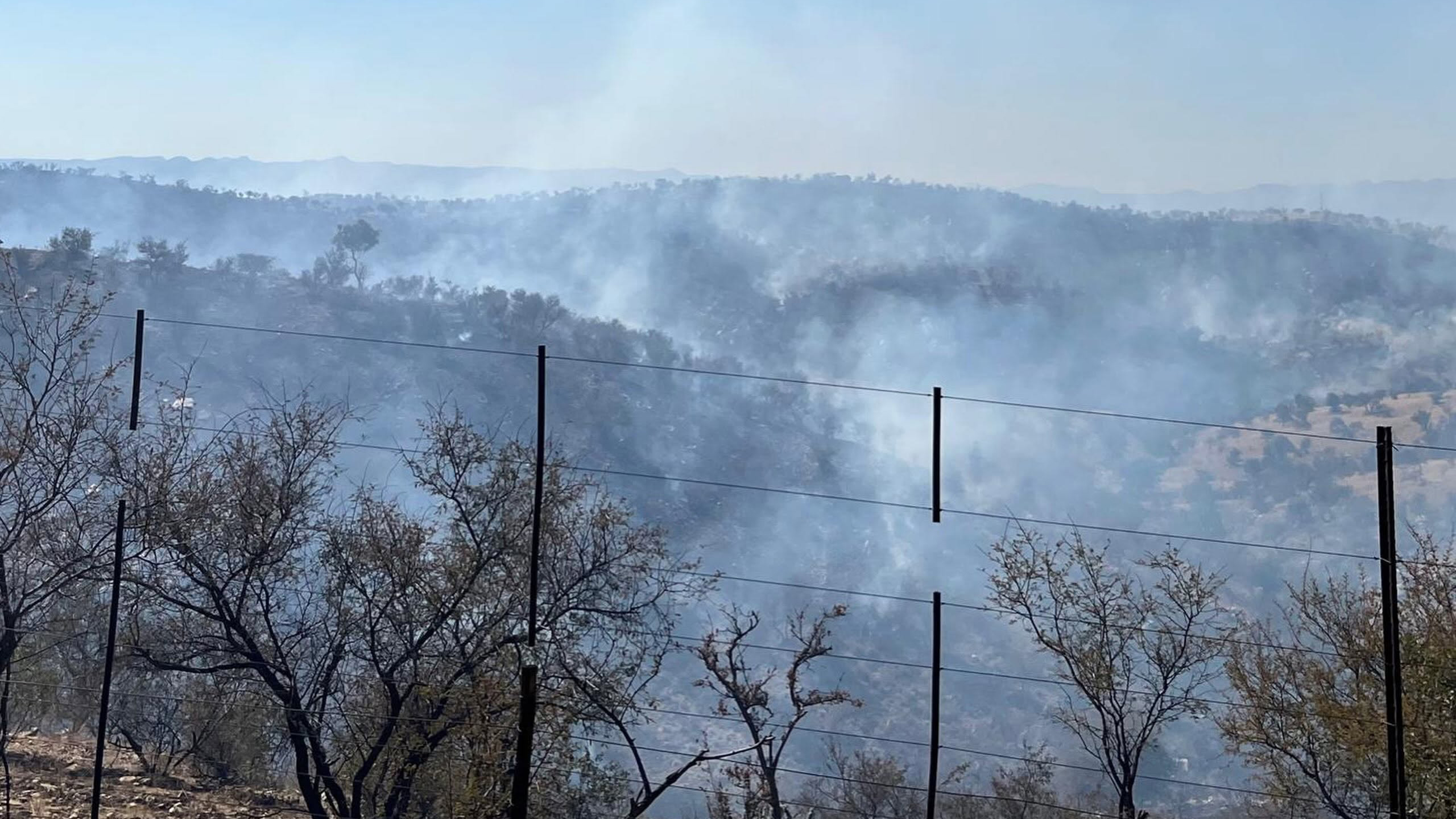 Nujoma joins firefighters as Ongos veld fire brought under control