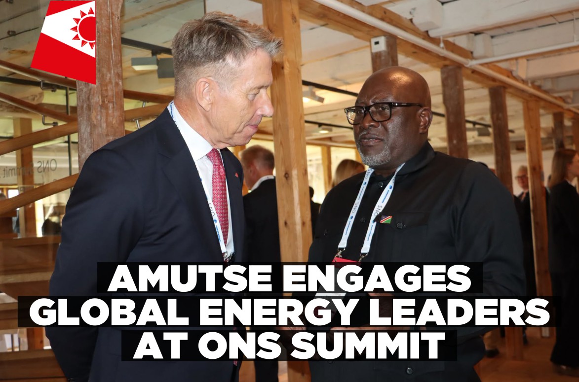 Amutse attends major global energy summit in Norway
