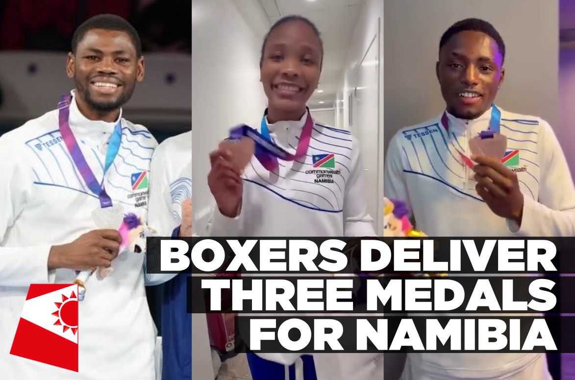 Namibia celebrates silver and two bronze medals at Commonwealth Games