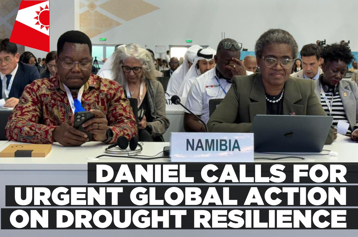 Daniel calls for urgent action on global drought resilience framework