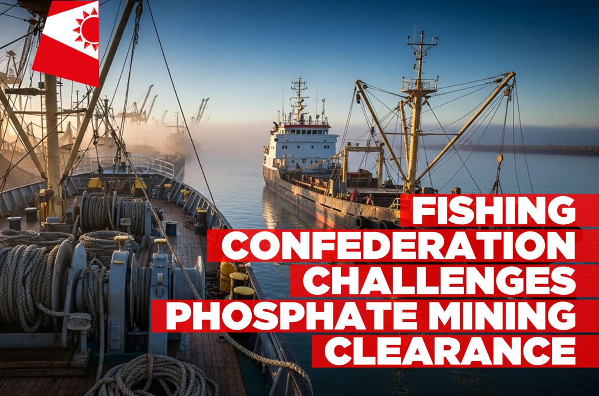 Fishing confederation threatens court action against phosphate mining