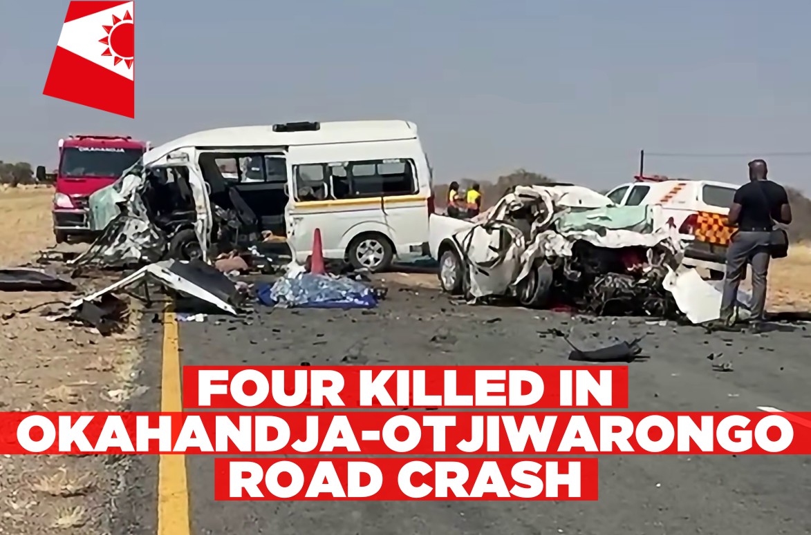 Four killed in Okahandja-Otjiwarongo road crash