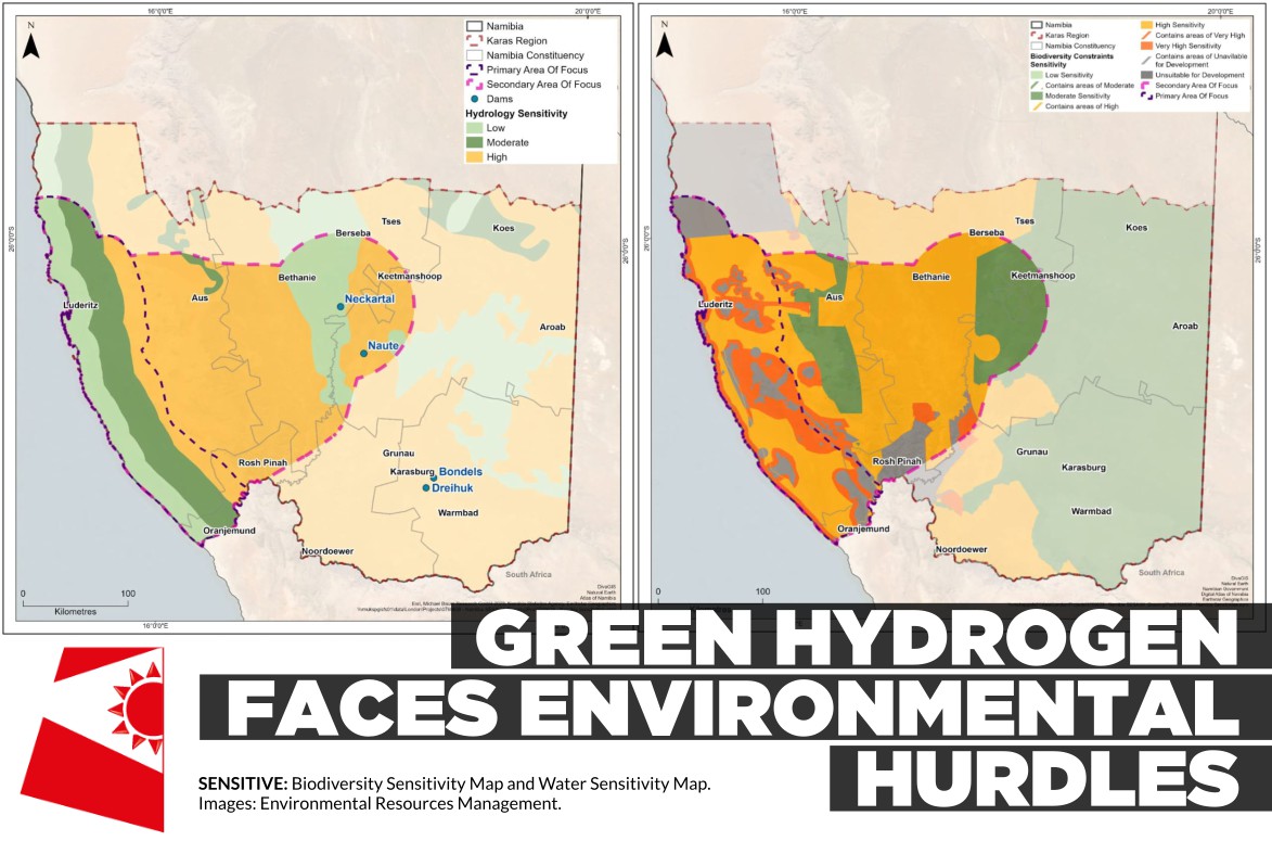 Environmental assessment highlights water and biodiversity risks linked to green hydrogen development in //Kharas