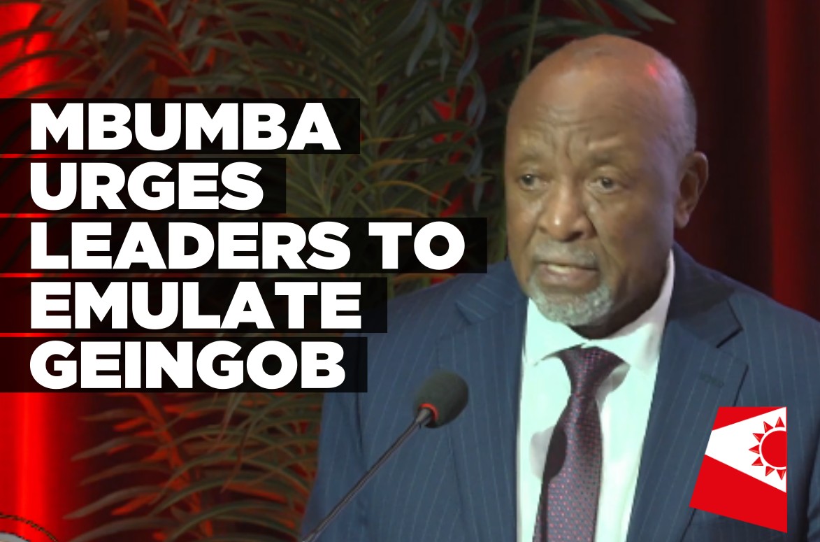 Former president Mbumba calls on Africans to continue Geingob’s vision for good governance