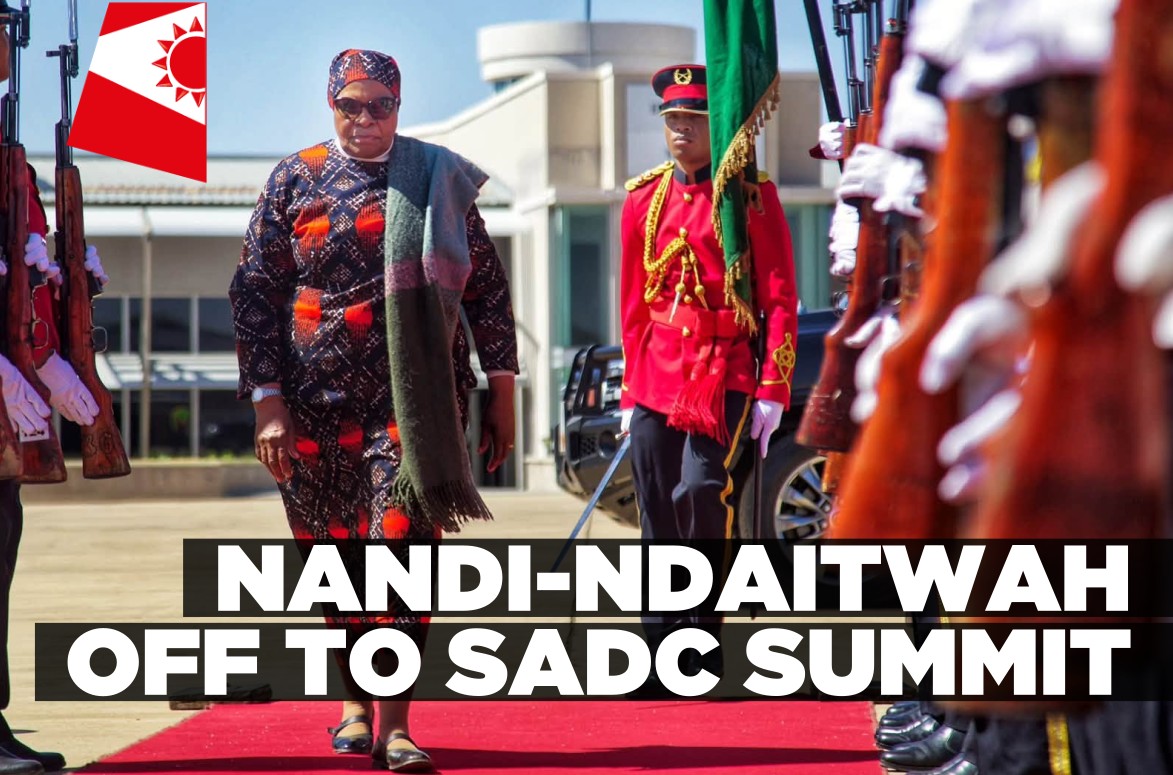 Nandi-Ndaitwah departs for SADC Summit in Durban