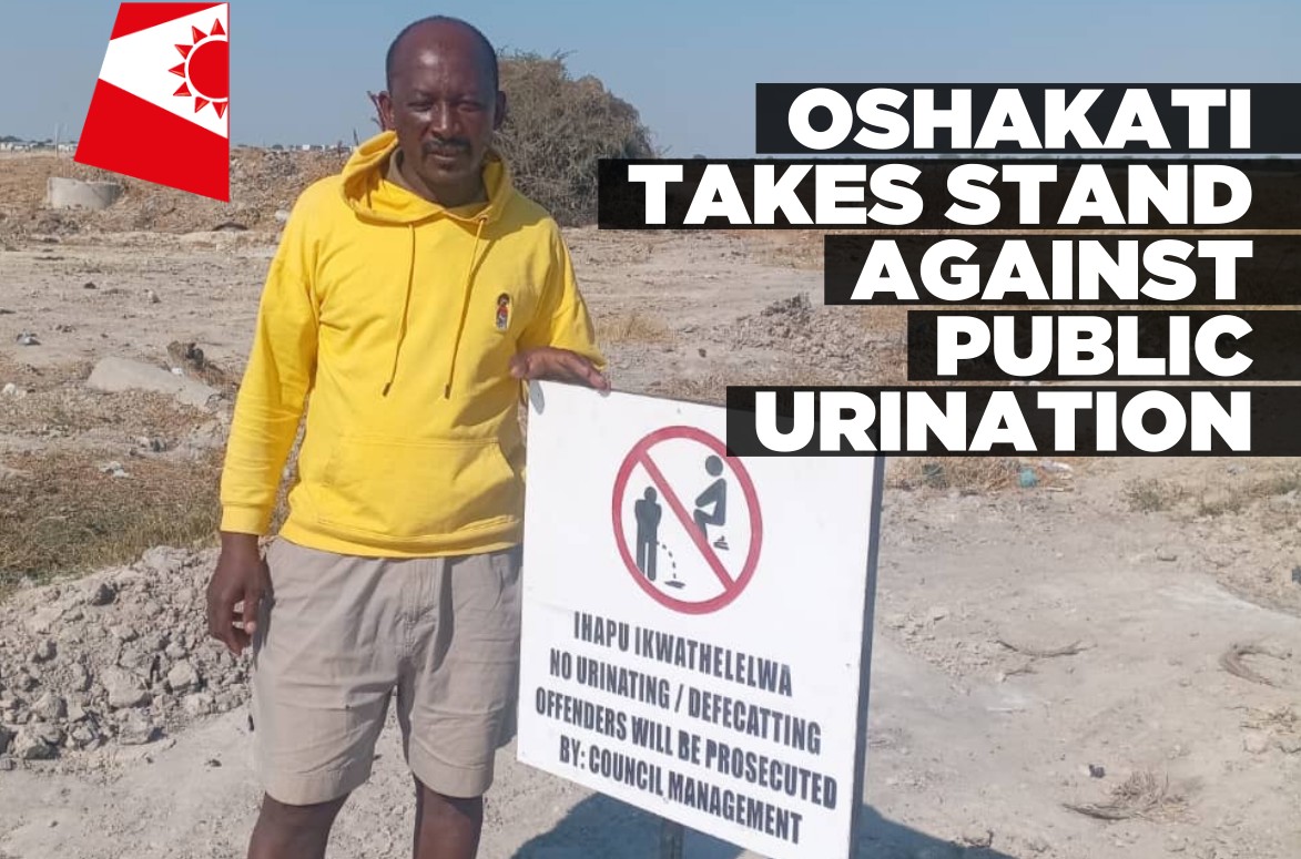 Oshakati Town Council erects ‘no urination’ signs at Omatala to curb hygiene crisis