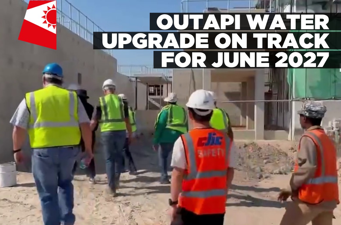 Outapi Water Treatment Plant reaches 60% completion