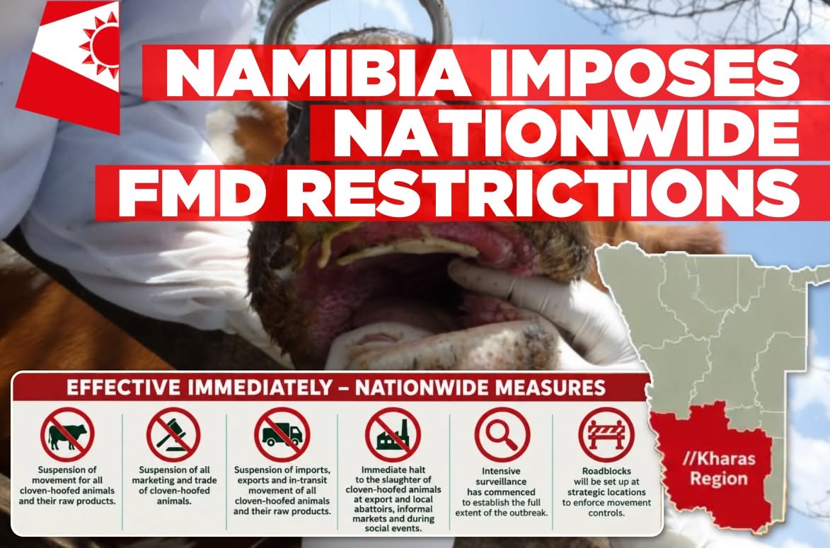 FMD restrictions imposed nationwide