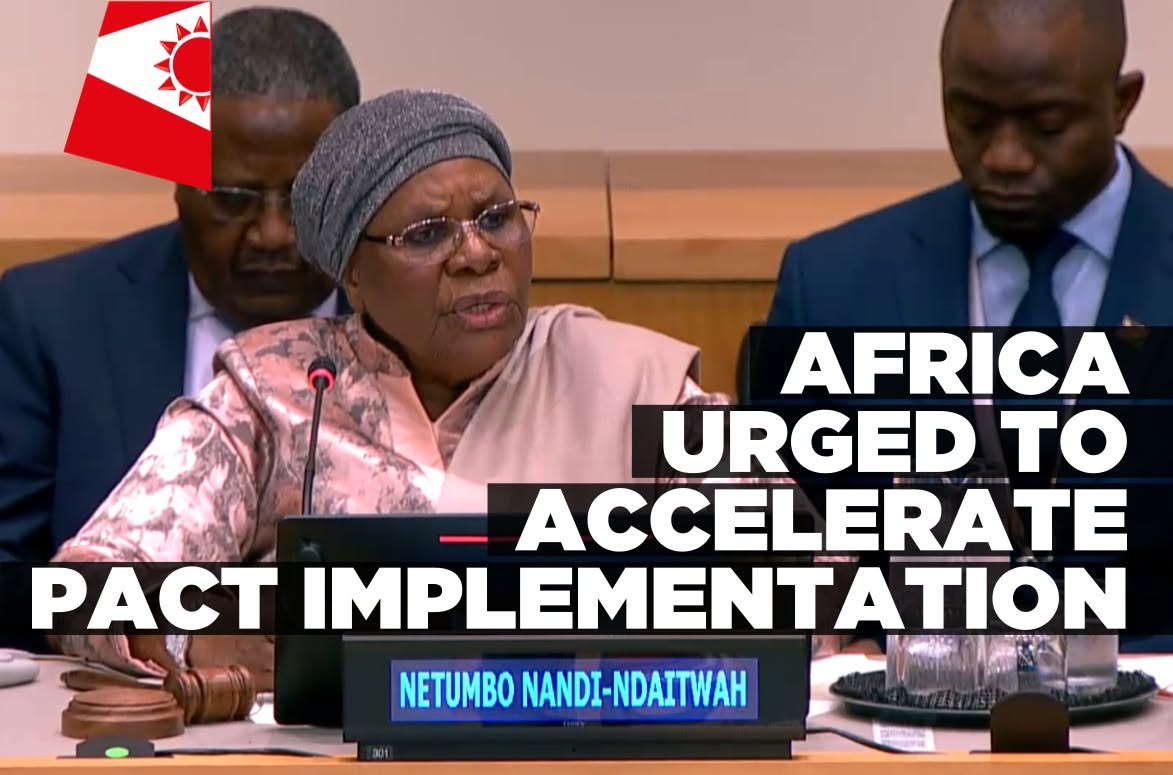 Nandi-Ndaitwah urges Africa to accelerate Pact for the Future implementation
