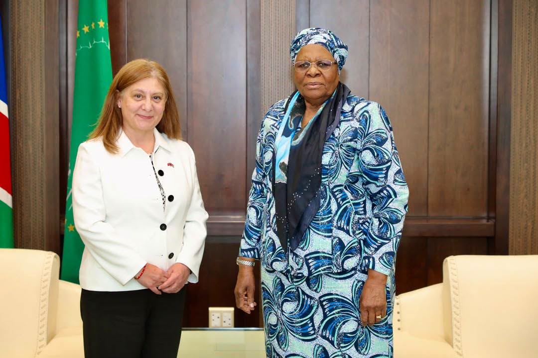 Nandi-Ndaitwah bids farewell to Turkish ambassador