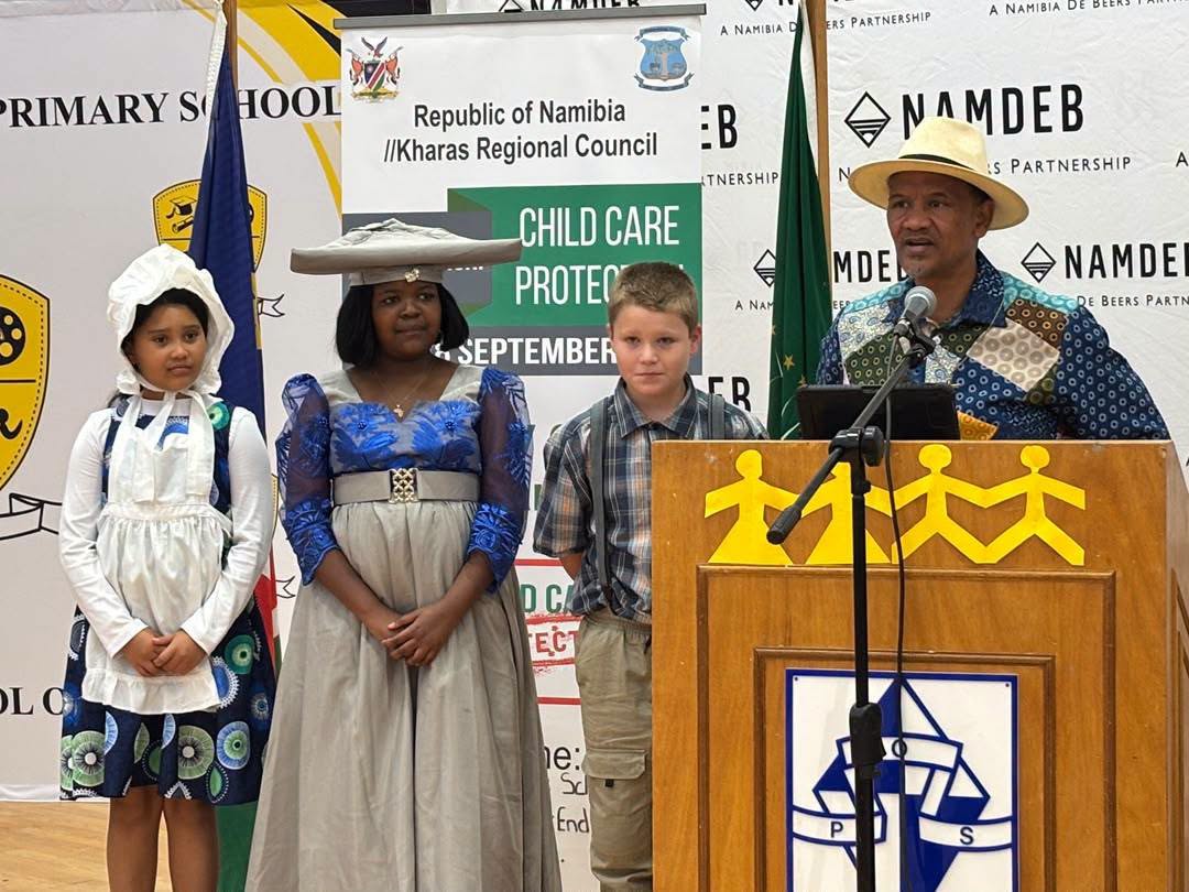 Governor urges stronger child protection in //Kharas