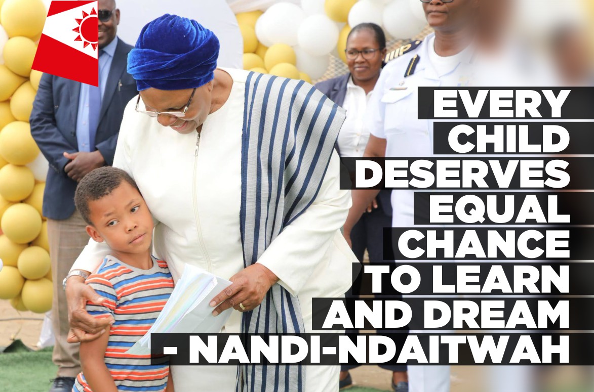President marks Day of the Namibian Child with call for greater care