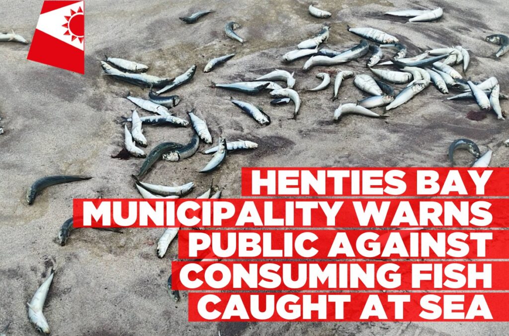 Henties Bay Municipality warns public against consuming fish caught at sea