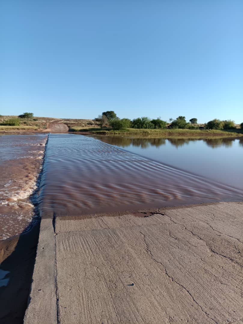 Löwen River rises after rains