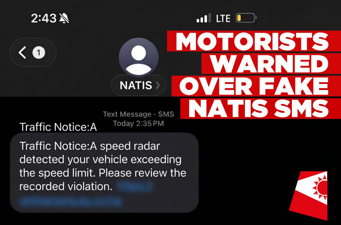 Fake NaTIS SMS scam warning issued