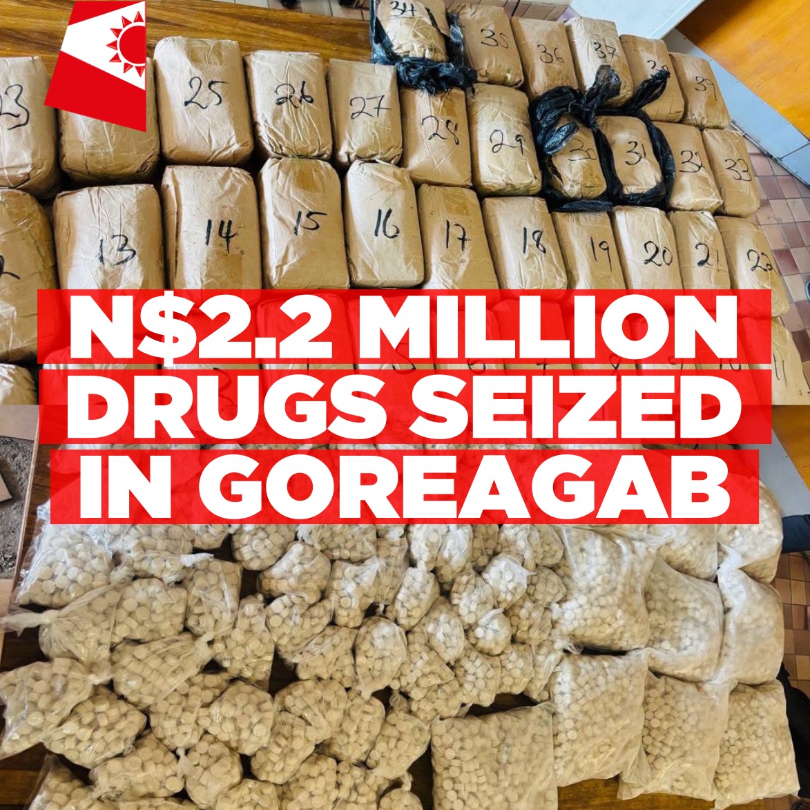Woman arrested in N$2.2 million drug bust