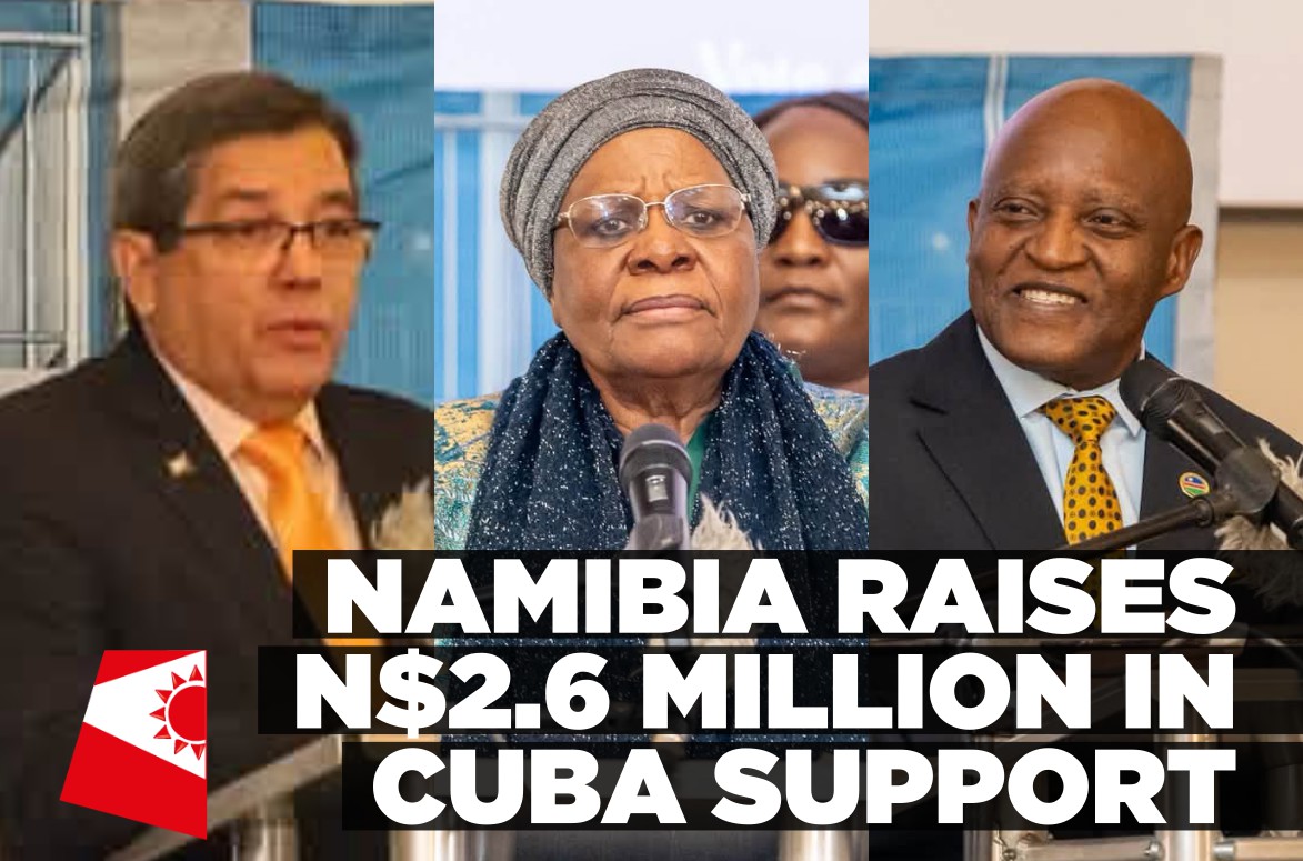 Namibia raises N$2.6 million in solidarity with Cuba