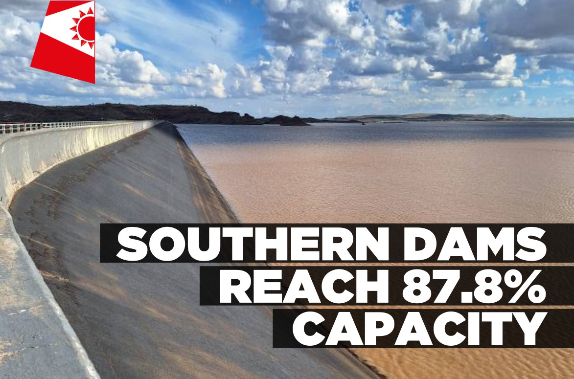 Southern dams collective capacity climb to 87.8%
