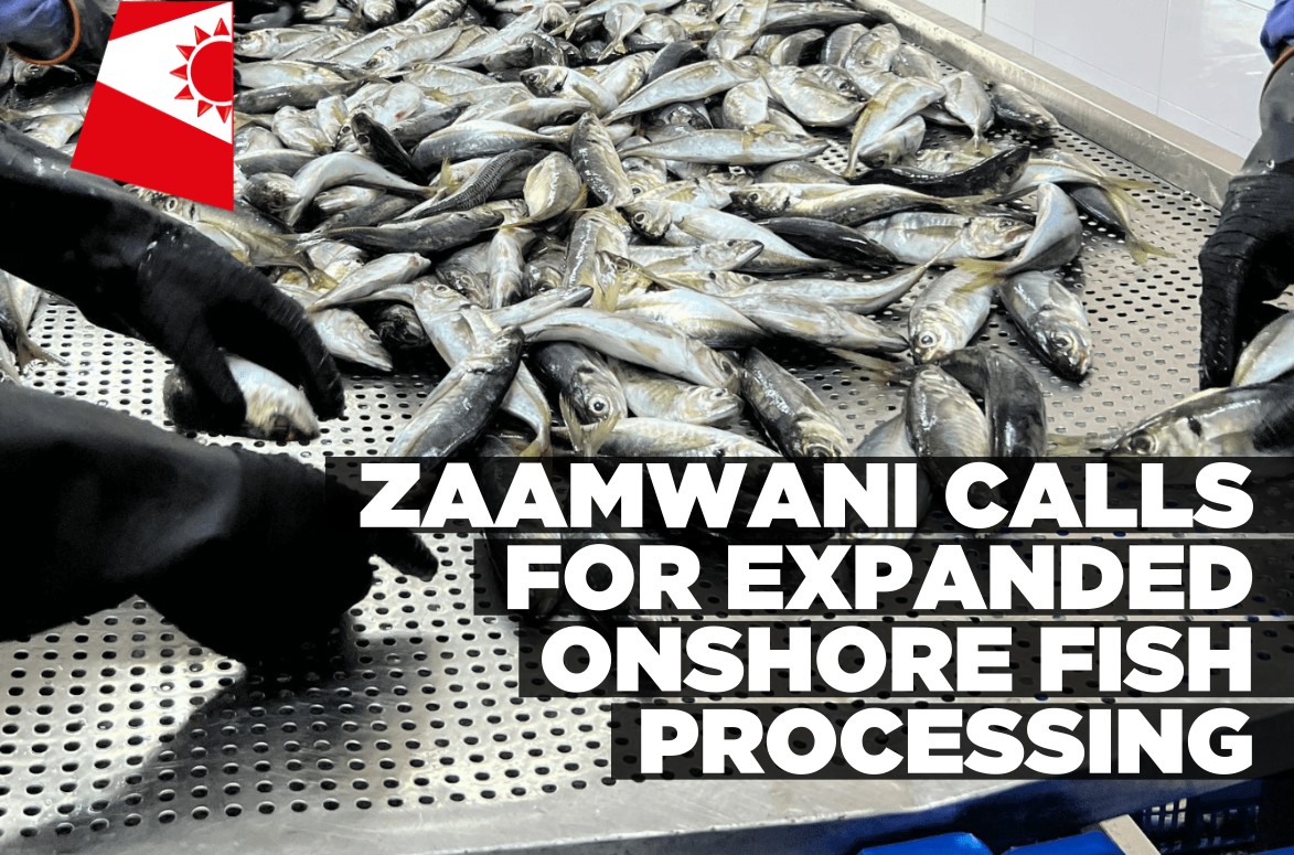 Zaamwani pushes for more local onshore fish processing and transparent quota allocation