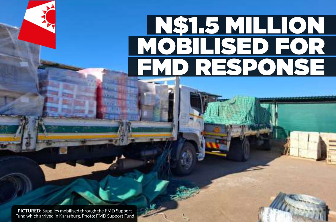 FMD Support Fund mobilises N$1.5 million in emergency supplies