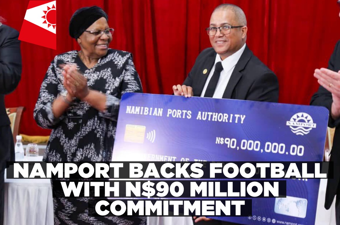 NamPort commits N$90 million to sport development, partners with Namibia Football Association