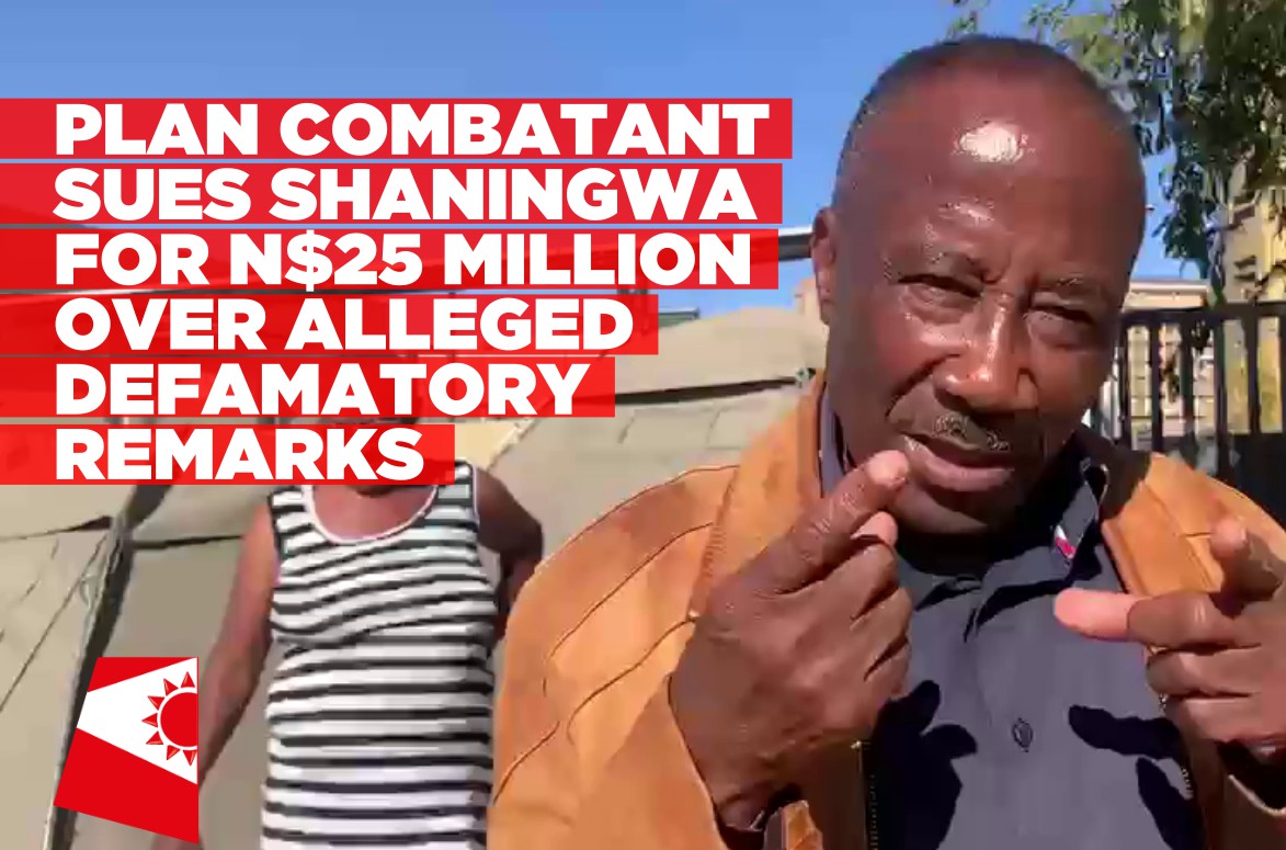 PLAN combatant Nangolo sues Shaningwa over alleged defamatory remarks