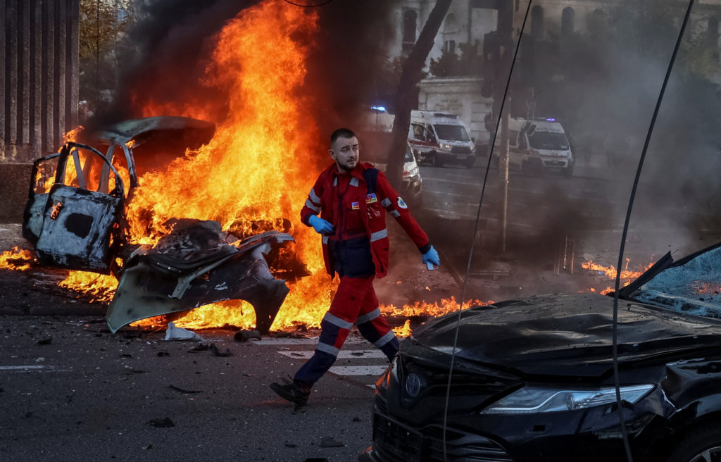 Russia raids Ukraine’s military infrastructure as Kiev strikes key Russian facilities