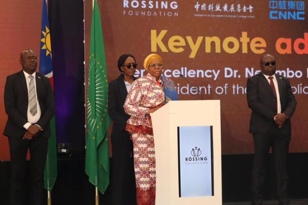 Namibian president inaugurates Chinese-built science exhibition hall