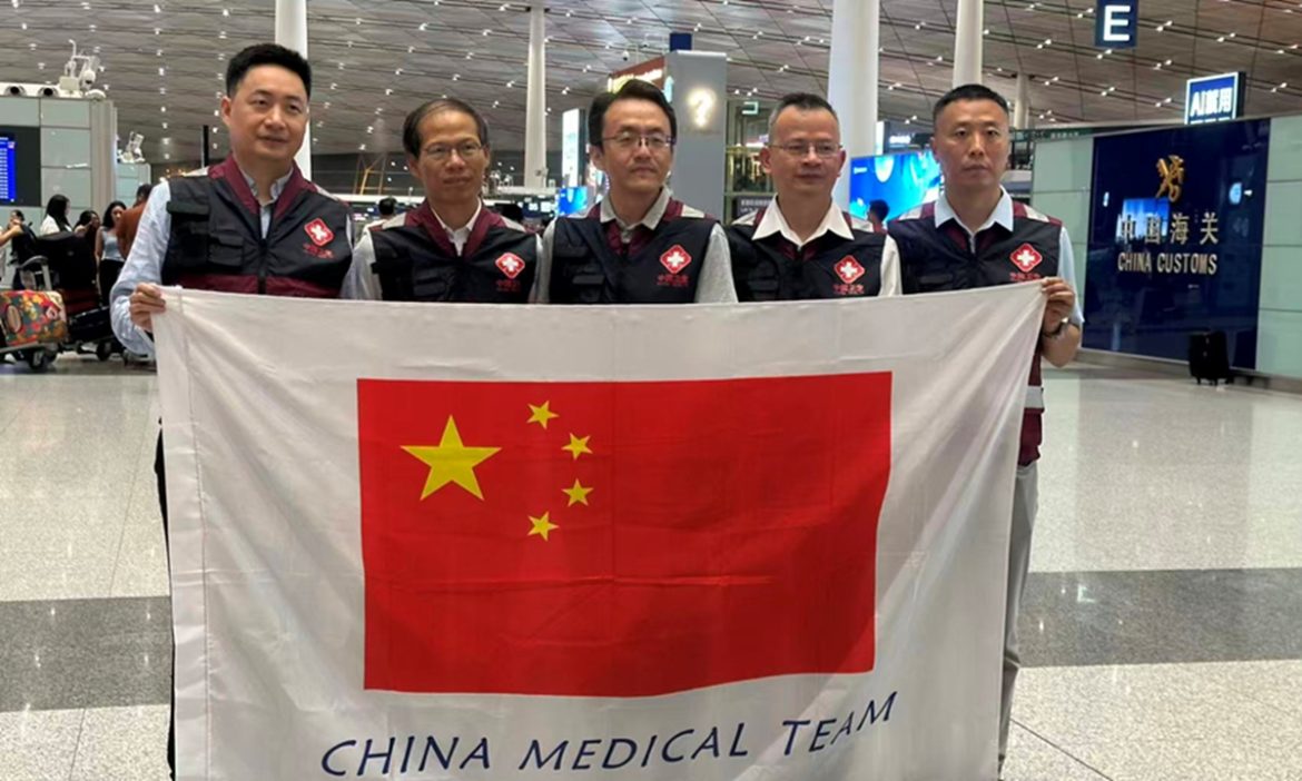 Chinese medical expert team arrives in DR Congo to support Ebola response