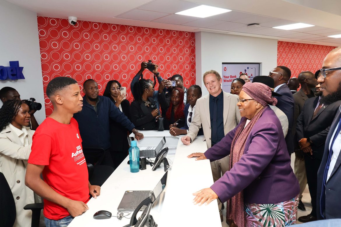 Bank Windhoek Welcomes President at Goreangab Mall Digital Banking Hub