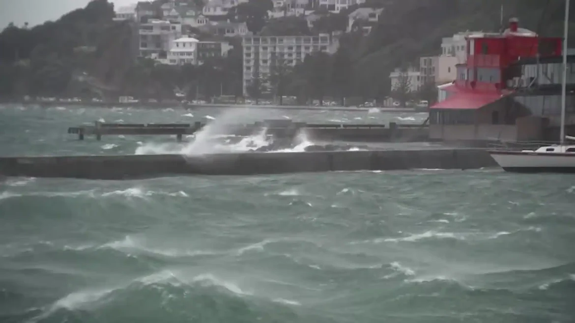 Severe winds batter New Zealand’s lower North Island