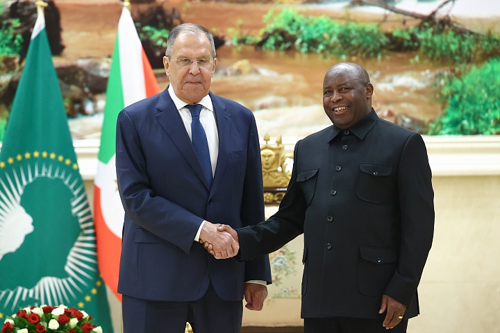 Burundi, Russia agree to support African-led peace initiatives