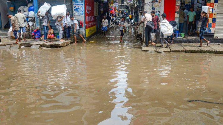 Many areas submerged after heavy rains in parts of India