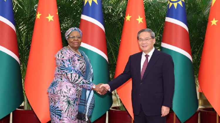 China’s top legislator meets Namibian president, premier of DPRK cabinet