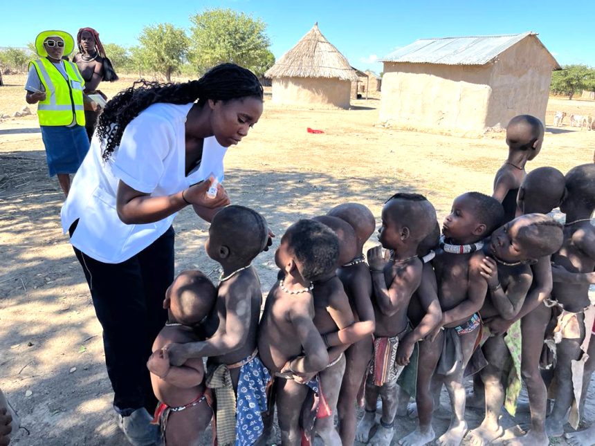 Pizo yapuluko yetuna kumwana waAfirika